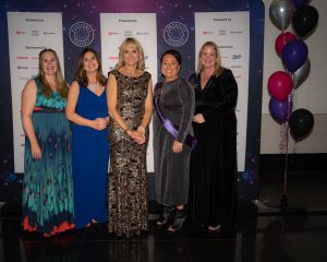 The Henpicked team with Louise Minchin at The Menopause Friendly Employer Awards 2022