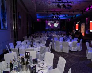 Table setting at The Menopause Friendly Employer Awards 2022