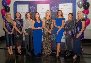 The Henpicked team with Louise Minchin and The Rt Hon Caroline Nokes MP at The Menopause Friendly Employer Awards 2022