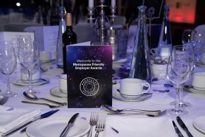 Table setting at The Menopause Friendly Employer Awards 2022