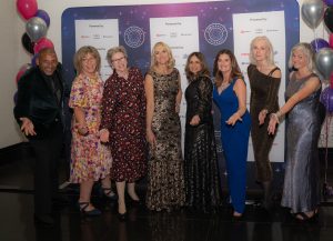 Deborah Garlick and The Menopause Friendly Independent Panel with Louise Minchin at The Menopause Friendly Employer Awards 2022