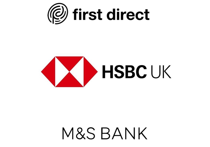 HSBC, first direct and M&S Bank Logo | Menopause Friendly Award Winner 2022