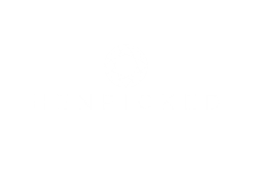 Henpicked Menopause Hub Logo | White Vector