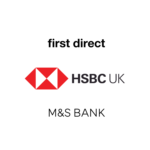 HSBC UK, first direct and M&S bank logo | The UK's first Independently Accredited Menopause Friendly Employer