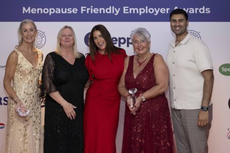 Huddersfield Town Football Club WINNER Most Supportive Partner Award 2024. The Menopause Friendly Employer Awards 2024 | PHOTO CREDIT Laura Ashman Huddersfield Town Football Club WINNER Most Supportive Partner Award 2024. The Menopause Friendly Employer Awards 2024 | PHOTO CREDIT Laura Ashman