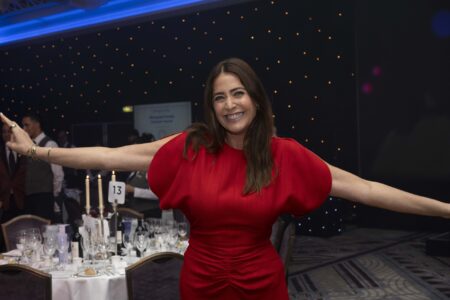 Lisa Snowdon celebrating at The Menopause Friendly Employer Awards 2024 Lisa Snowdon celebrating at The Menopause Friendly Employer Awards 2024