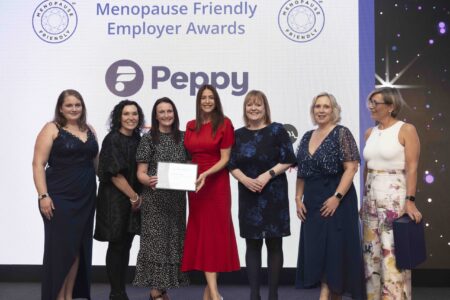 Royal Mail, HIGHLY COMMENDED Most Open Culture Award 2024. The Menopause Friendly Employer Awards 2024 | PHOTO CREDIT Laura Ashman Royal Mail, HIGHLY COMMENDED Most Open Culture Award 2024. The Menopause Friendly Employer Awards 2024 | PHOTO CREDIT Laura Ashman