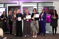 MMFEA25 London Melanie Redfern, Sally Busby, Hayley Douglas - Carolyn Lazarus Award Winners MMFEA25 London