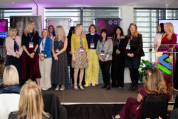 MMFEA25 London Presenters and winners on stage 2MMFEA25 London .